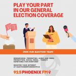 Play a part in our General Election coverage!